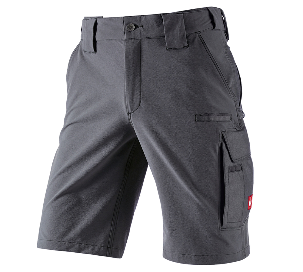 Work Trousers: Functional short e.s.dynashield solid + anthracite