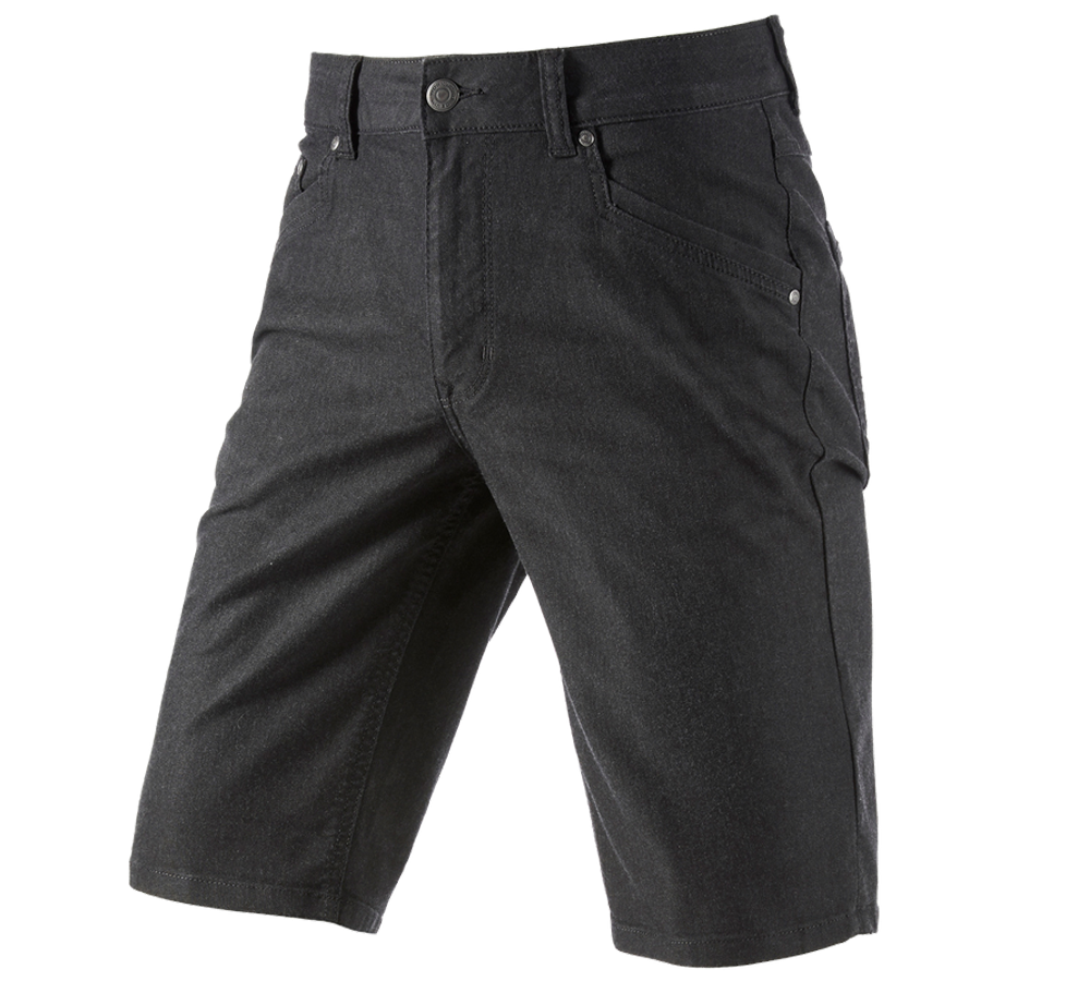 Work Trousers: 5-pocket shorts e.s.vintage + black