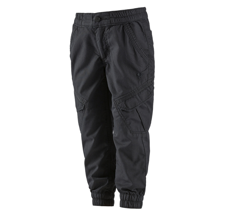 Trousers: Cargo trousers e.s. ventura vintage, children's + black
