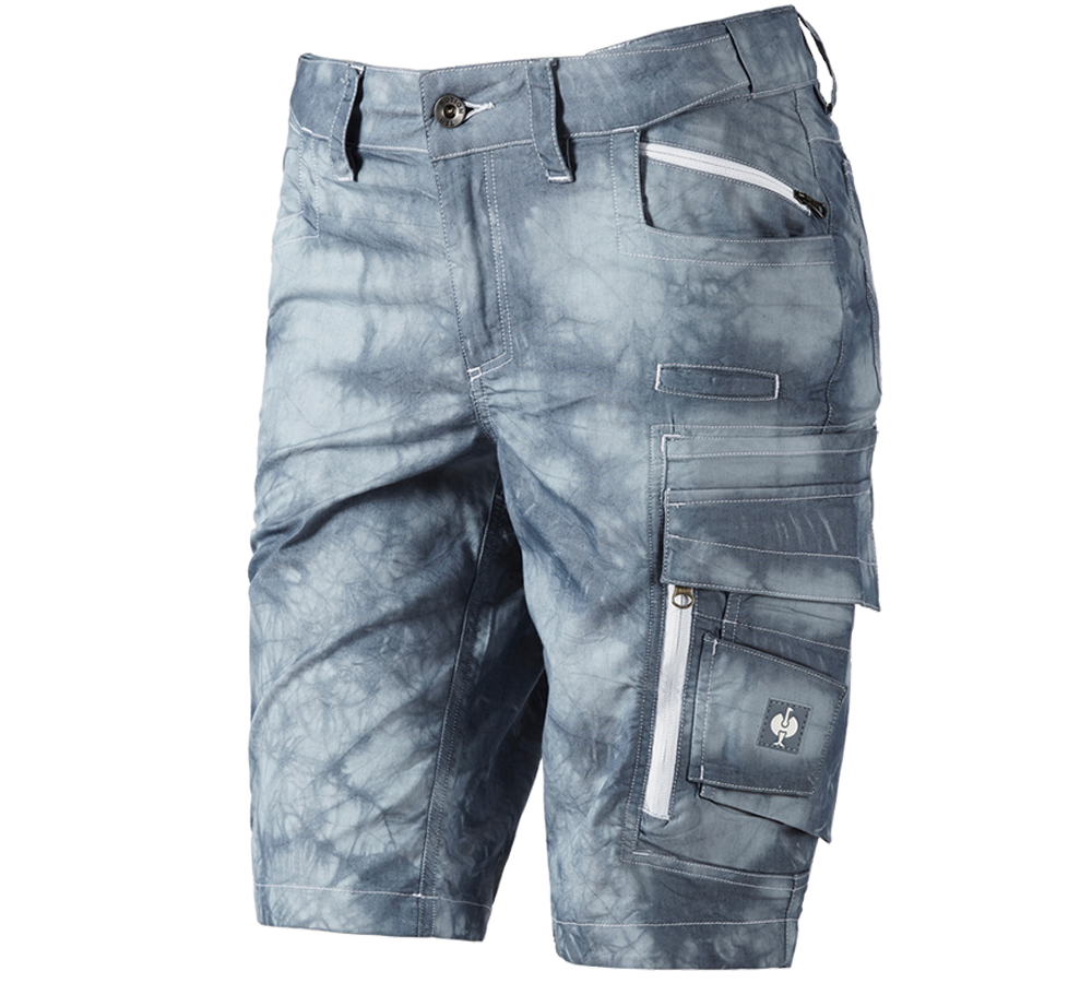 Work Trousers: Cargo shorts e.s.motion ten summer,ladies' + smokeblue vintage