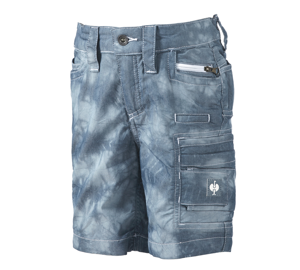 Shorts: Cargo shorts e.s.motion ten summer, children's + smokeblue vintage
