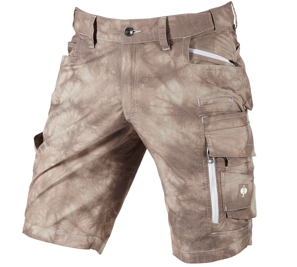 Work Trousers: Cargo shorts e.s.motion ten Summer + pecanbrown vintage