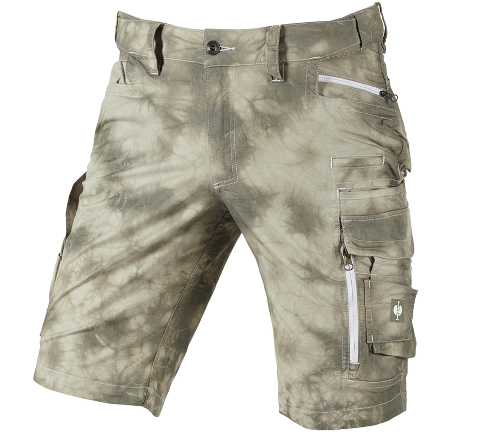 Work Trousers: Cargo shorts e.s.motion ten Summer + moorgreen vintage