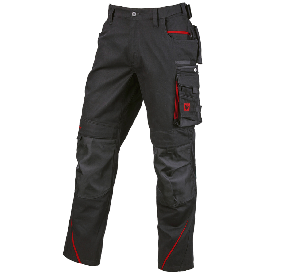 Collaborations: FCB Work Trousers + black/straussred
