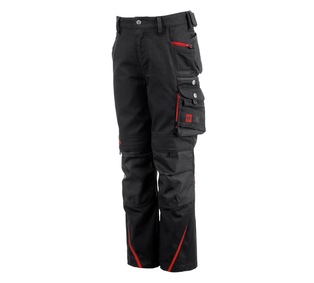 Collaborations: FCB Trousers Kids + black/straussred