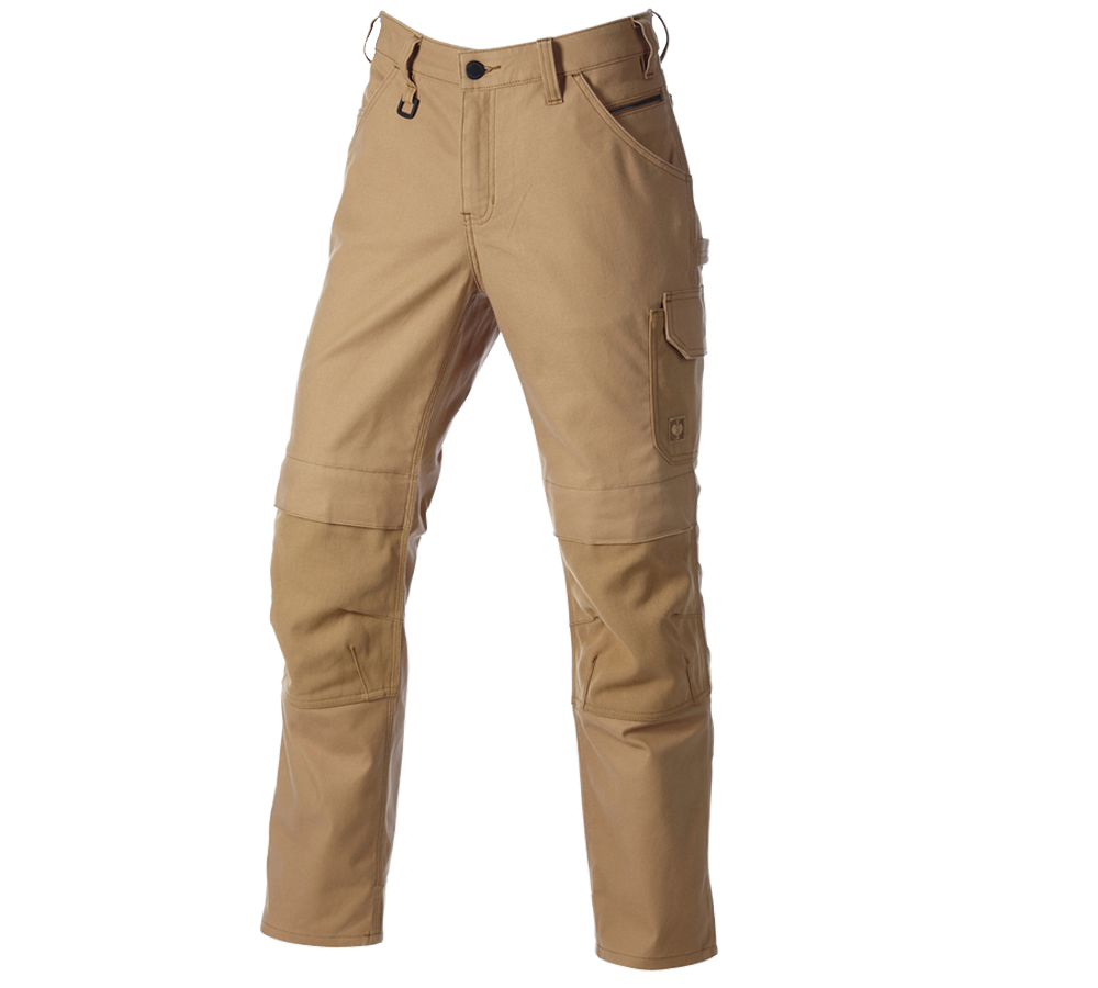 Work Trousers: Worker trousers e.s.iconic + almondbrown