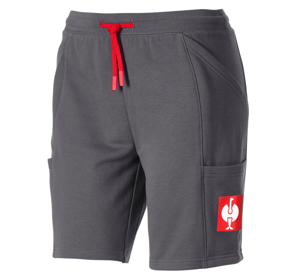 Clothing: Super Mario Sweat shorts, ladies' + anthracite