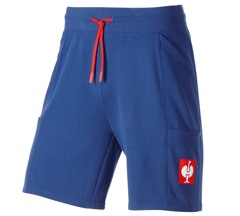 Vêtements: Super Mario Sweat short + bleu alcalin
