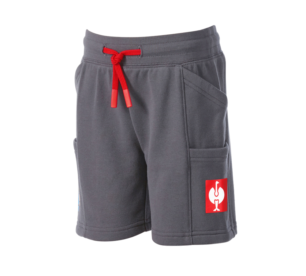 Accessories: Super Mario Sweat shorts, children's + anthracite