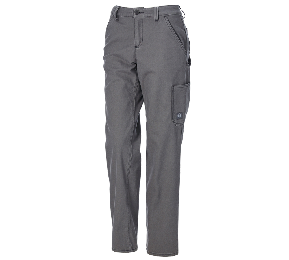 Bekleidung: Bundhose e.s.iconic, Damen + carbongrau