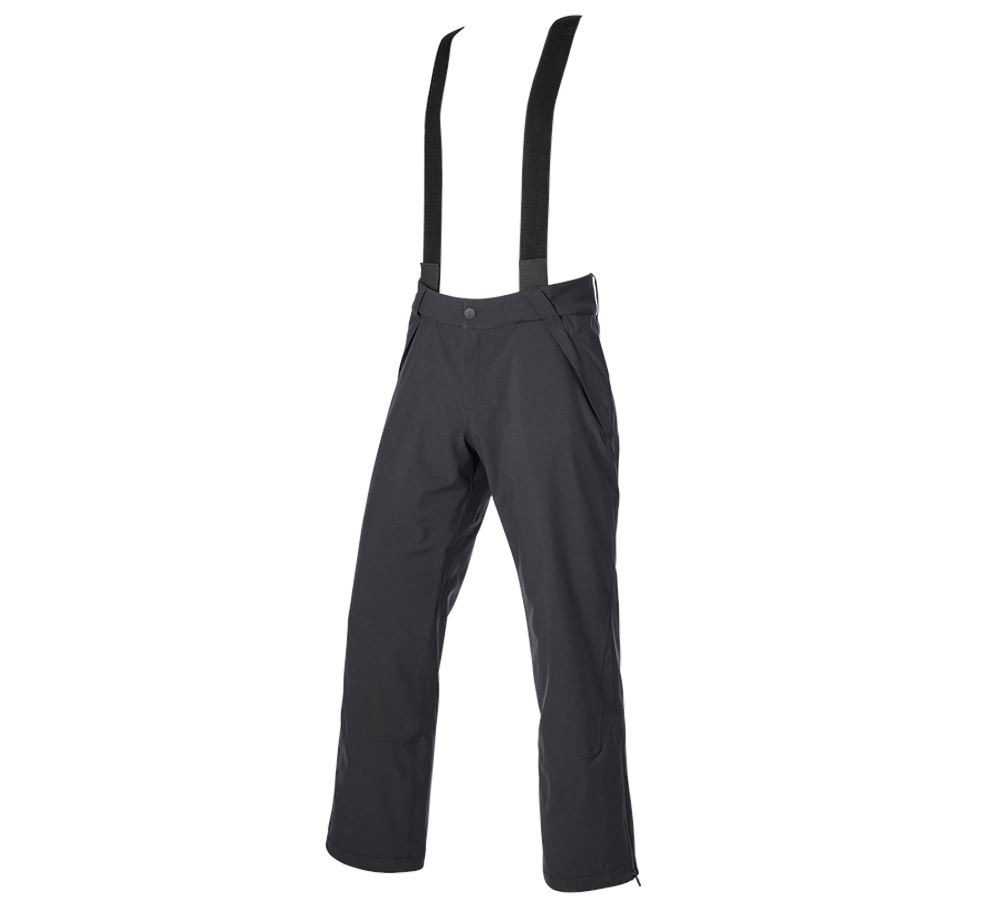 Clothing: Functional trousers e.s.trail snow + black