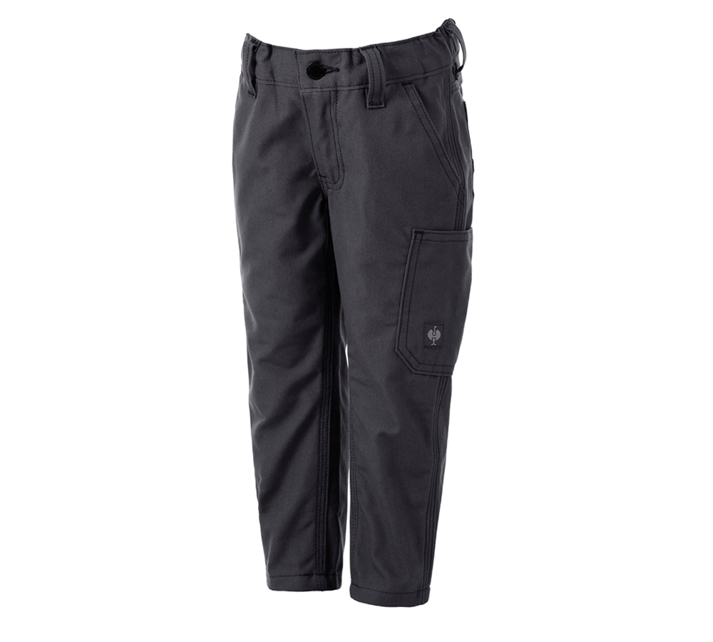 Trousers: Trousers e.s.iconic, children's + black