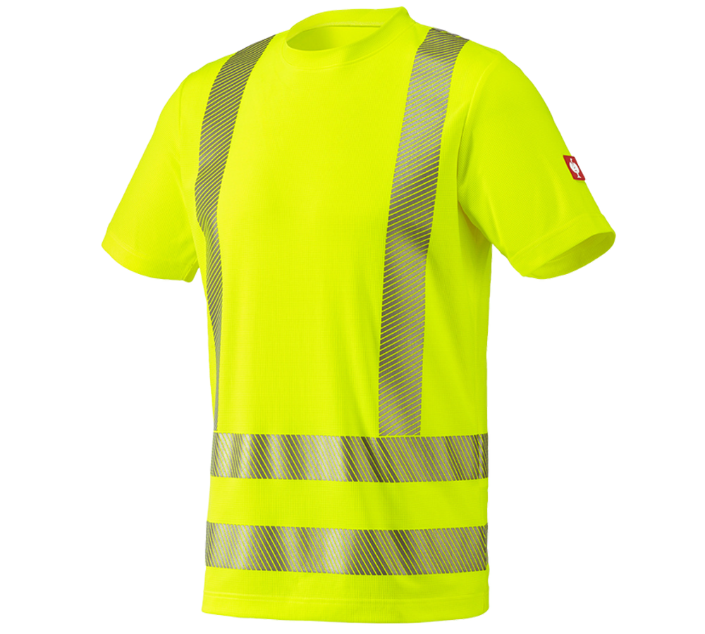 Warnschutz T-Shirt Sicherheits Arbeitskleidung Schnelltrocknend Atmungsaktiv 