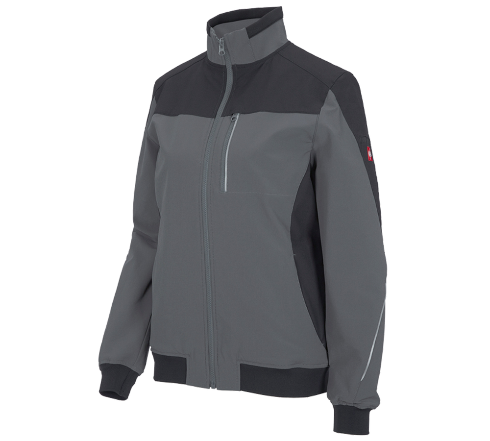 Work Jackets: Functional jacket e.s.dynashield, ladies' + cement/graphite