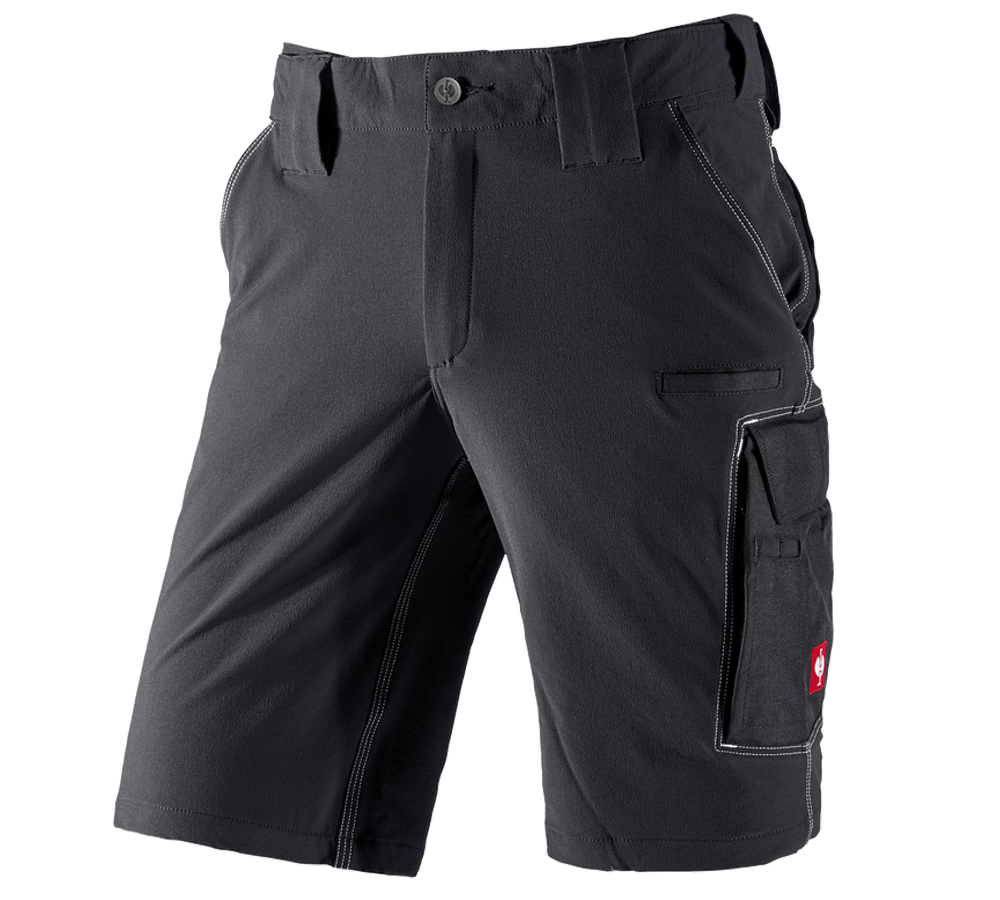 Work Trousers: Functional short e.s.dynashield + black