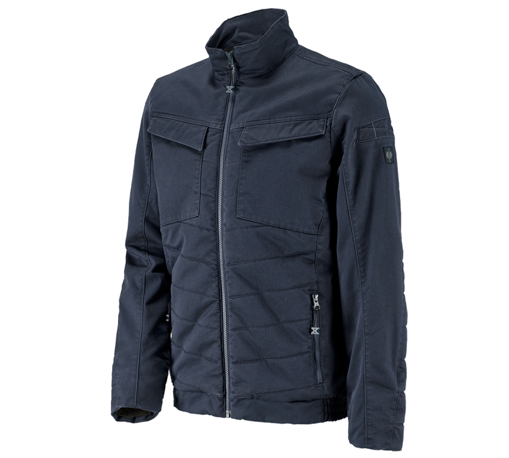 Work Jackets: All-season waisted jacket e.s.motion ten + slateblue