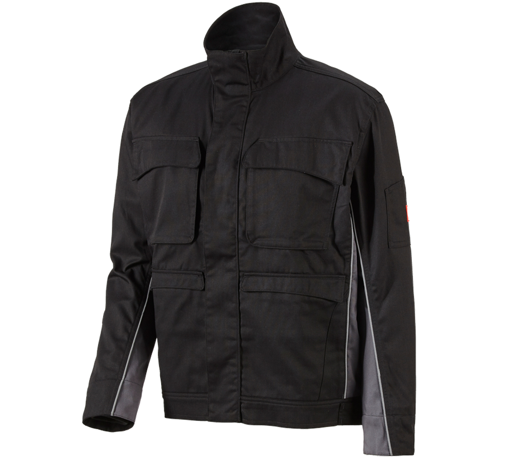 Work Jackets: Work jacket e.s.active + black/anthracite