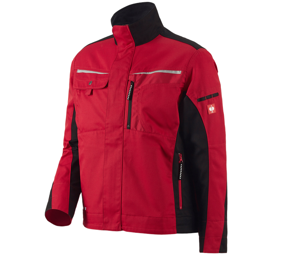 Gardening / Forestry / Farming: Jacket e.s.motion + red/black