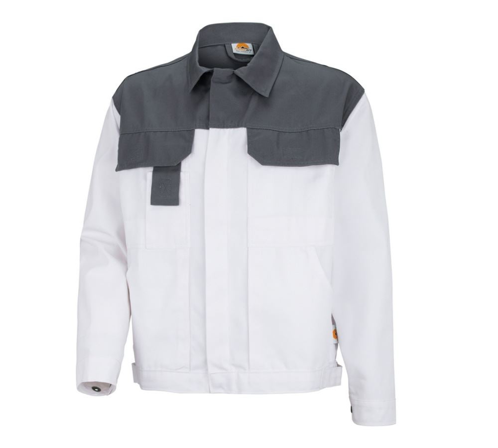 Gardening / Forestry / Farming: STONEKIT Work jacket Odense + white/grey