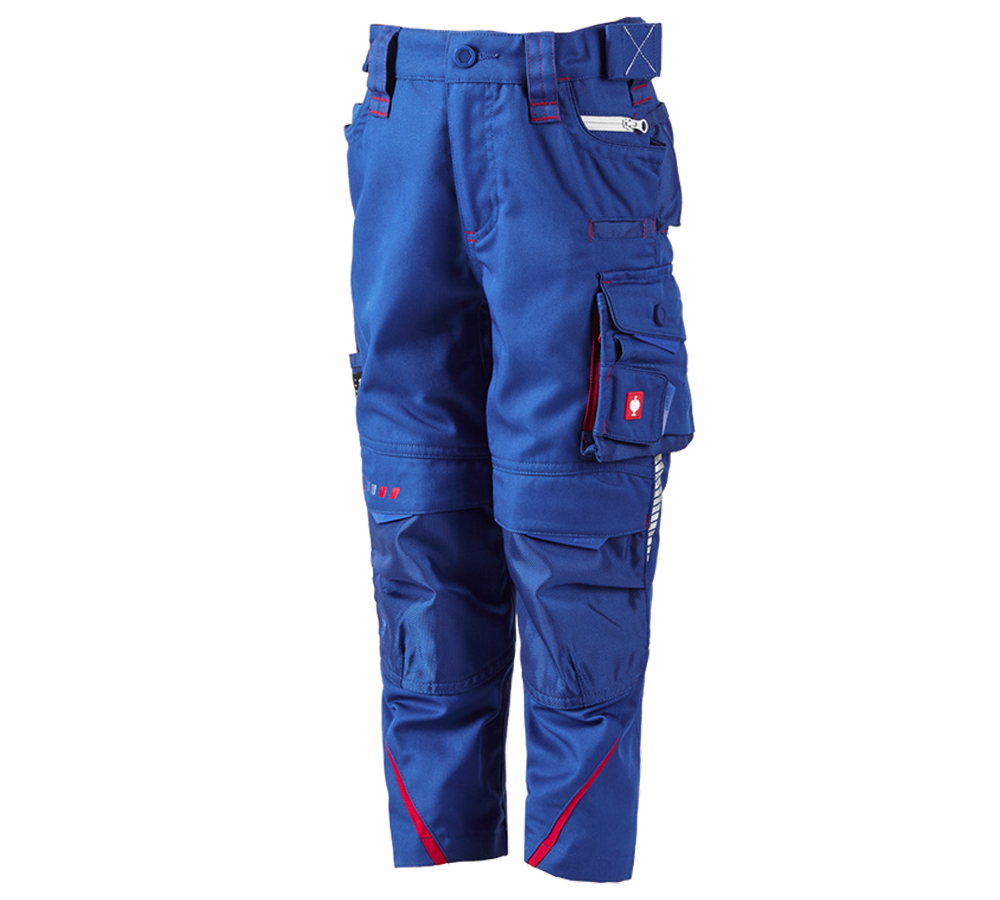Trousers: Trousers e.s.motion 2020, children's + royal/fiery red