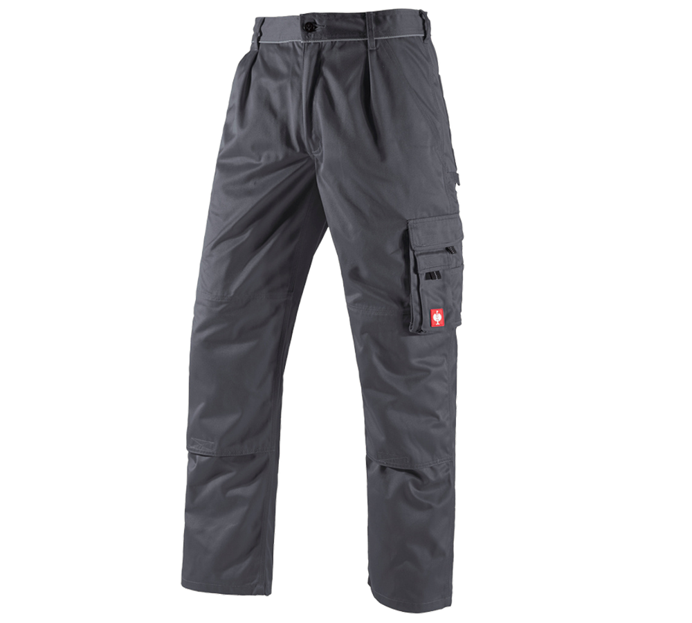 Installateurs / Plombier: Pantalon à taille élastique e.s.classic + gris
