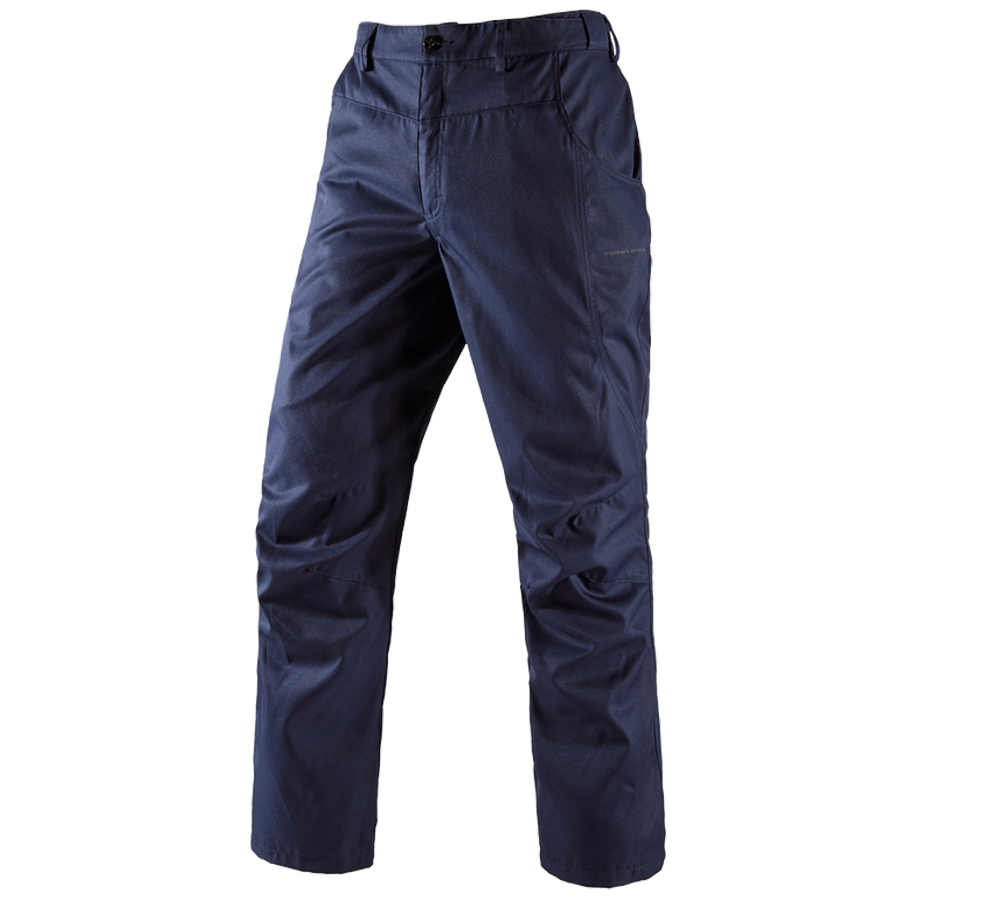Pantalons de travail: Pantalon de service e.s.active + bleu foncé
