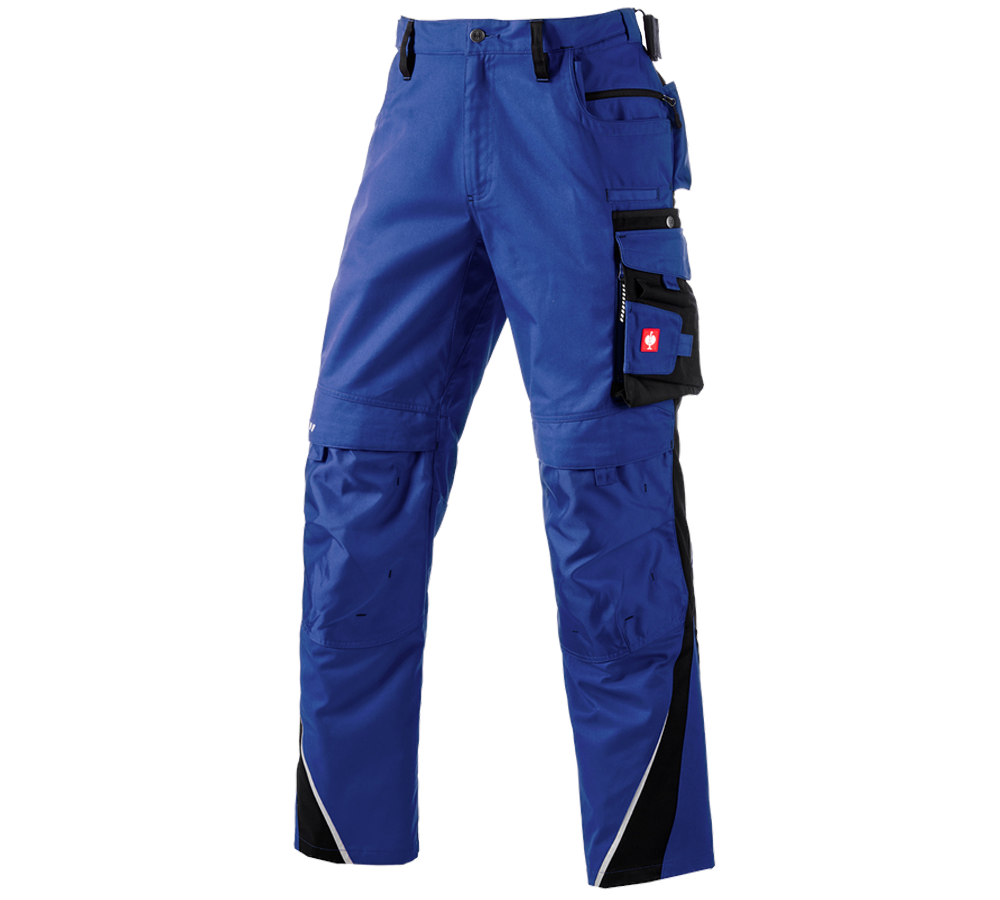 Work Trousers: Trousers e.s.motion + royal/black
