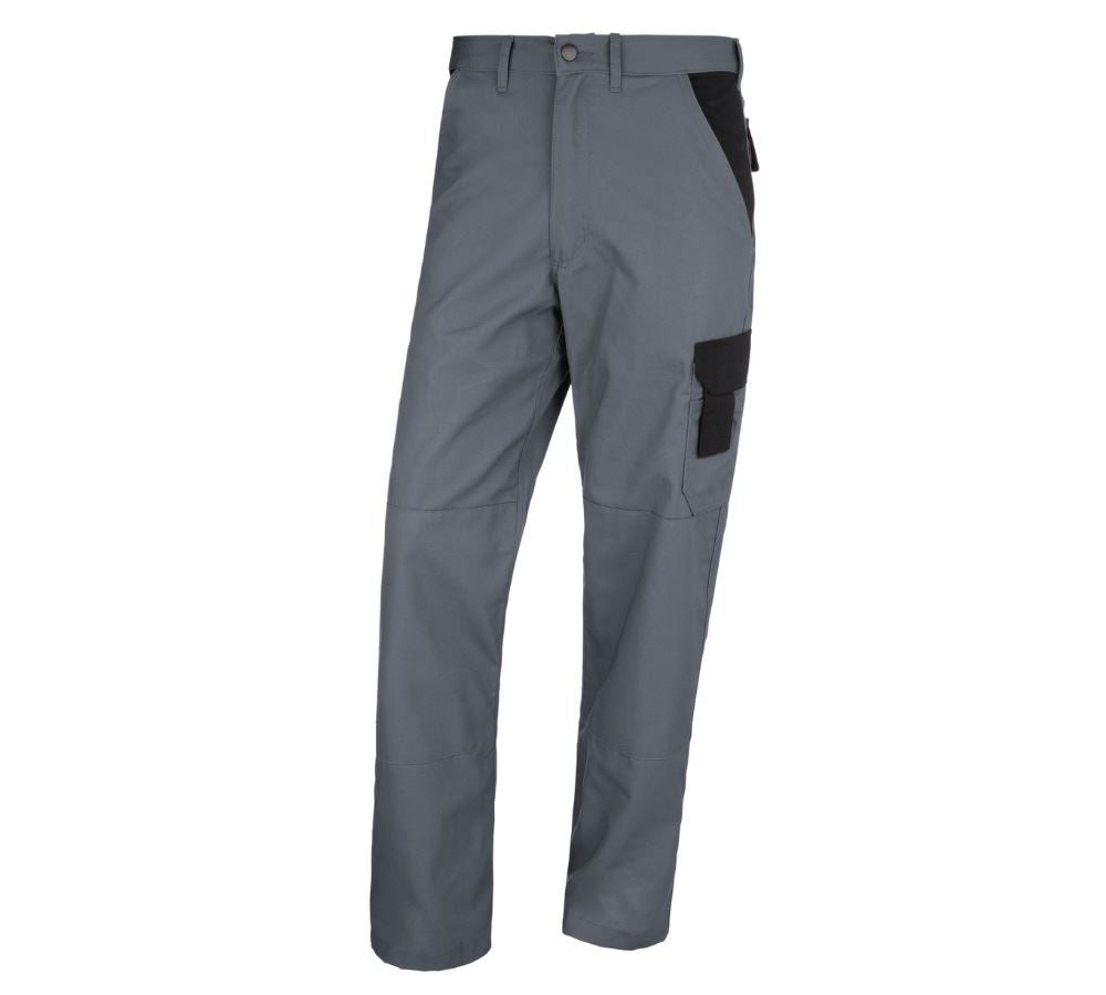 Pantalons de travail: STONEKIT Pantalon à taille élastique Odense + gris/noir