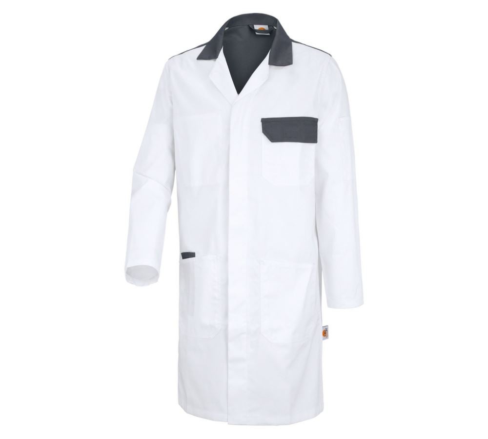 Healthcare |  Work Coats: STONEKIT Work Coat Odense + white/grey