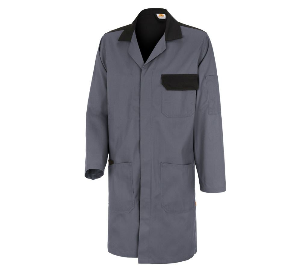 Healthcare Coats | Work Coats: STONEKIT Work Coat Odense + grey/black