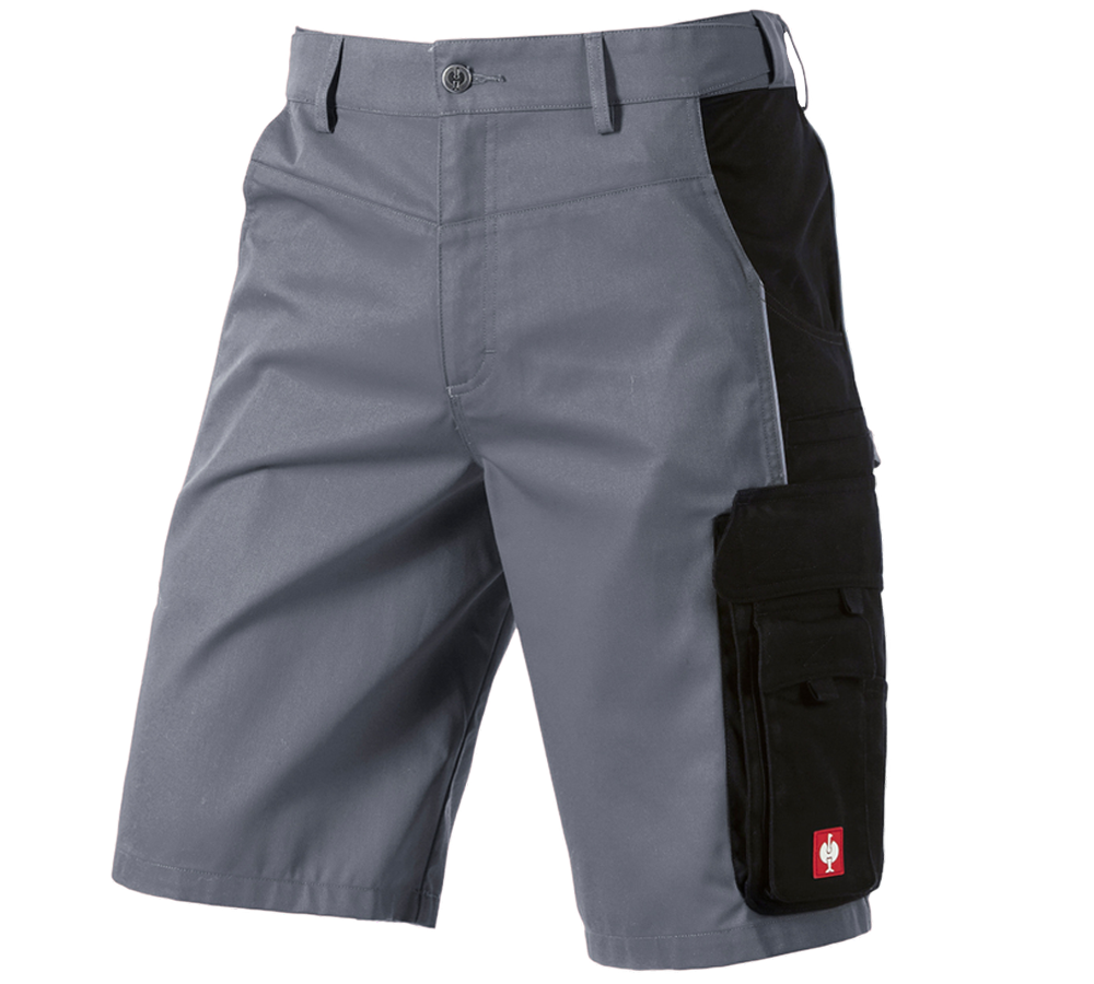 Work Trousers: Shorts e.s.active + grey/black