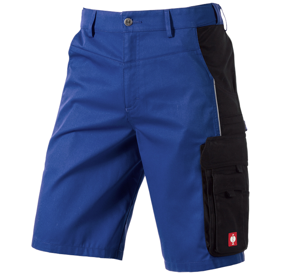 Work Trousers: Shorts e.s.active + royal/black