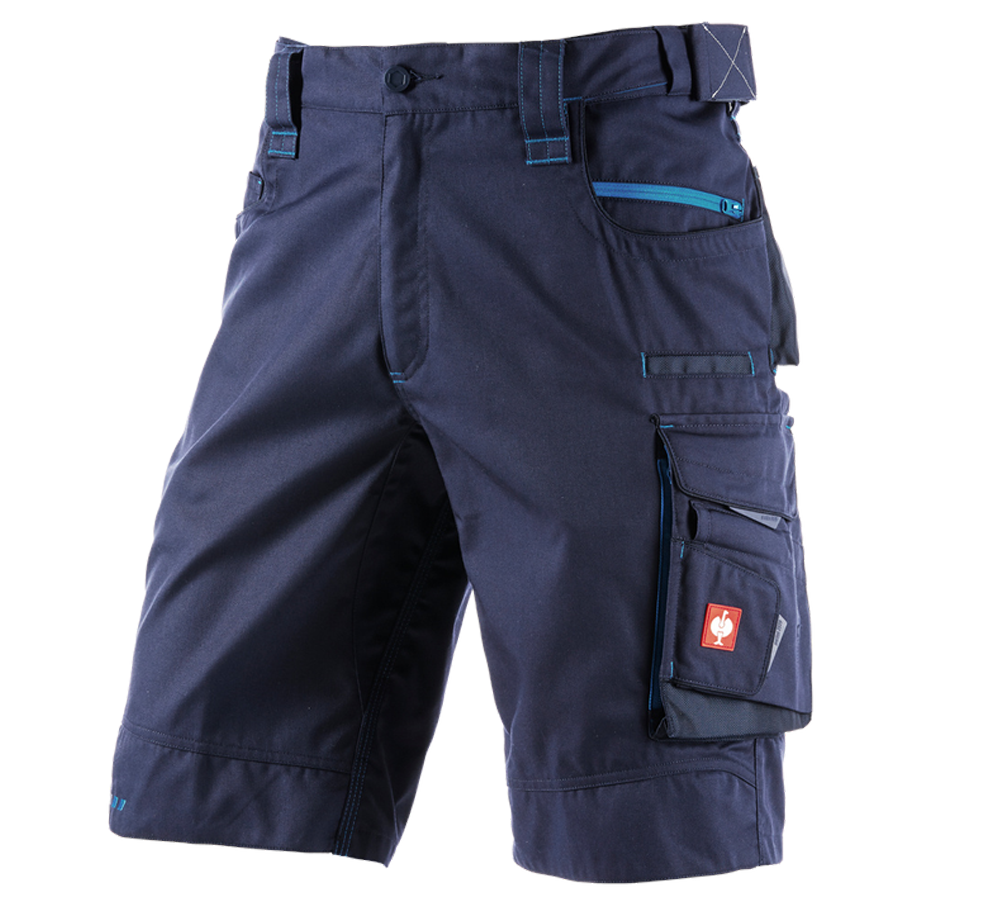 Work Trousers: Shorts e.s.motion 2020 + navy/atoll