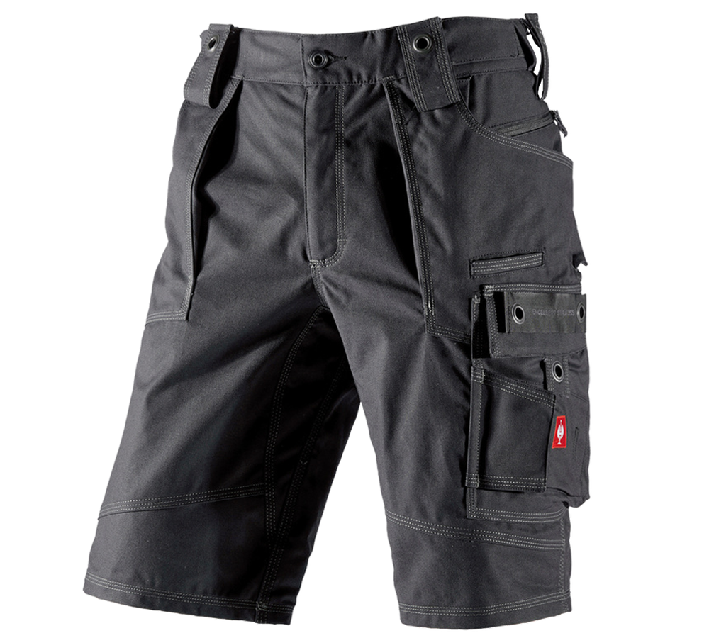 Work Trousers: Shorts e.s.roughtough + black