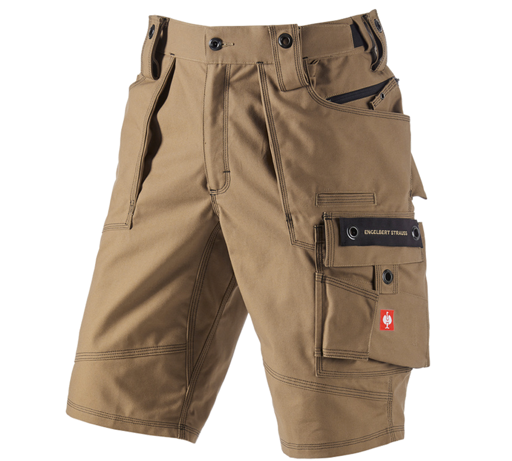 Work Trousers: Shorts e.s.roughtough + walnut