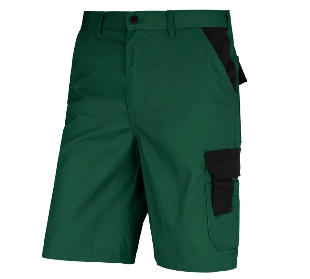 Work Trousers: STONEKIT Short Odense + green/black