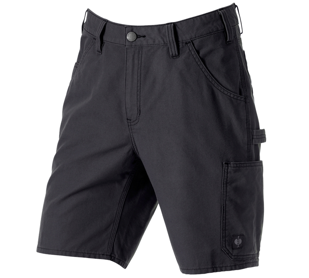 Pantalons de travail: Short e.s.iconic + noir