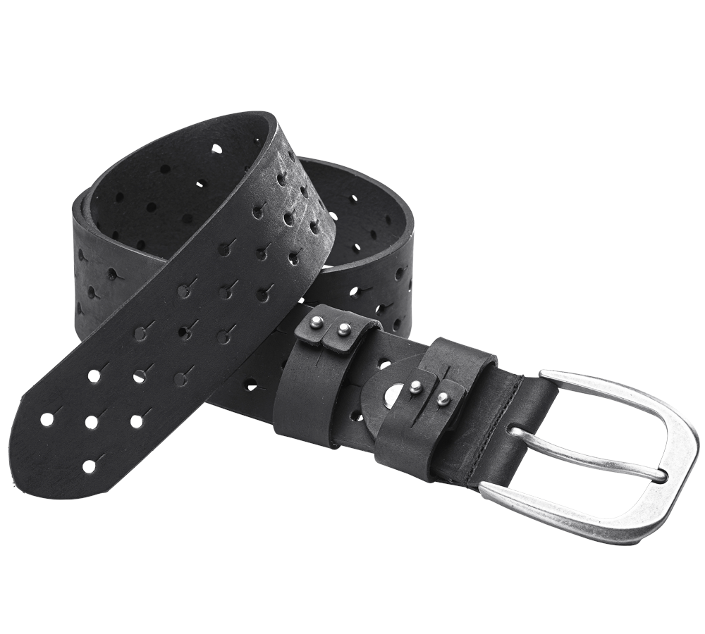 Accessories: Leather belt e.s.roughtough PX2 + black