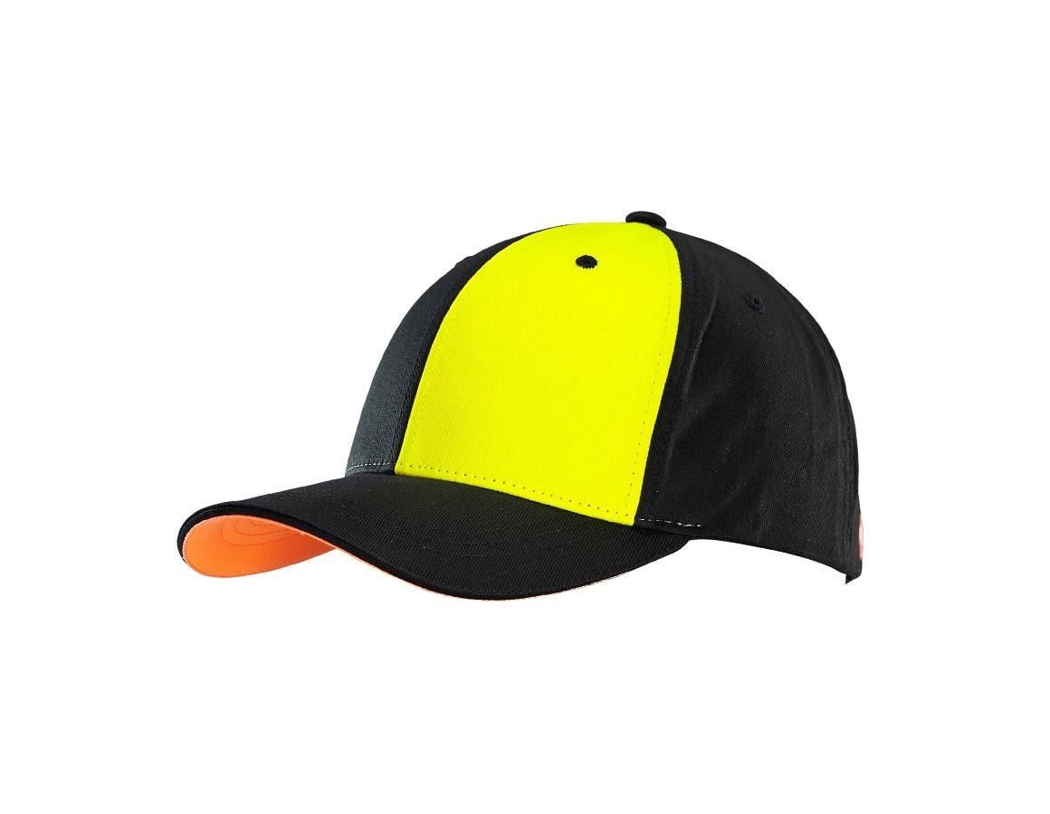 Accessories: e.s. Cap motion 2020 + black/high-vis yellow/high-vis orange