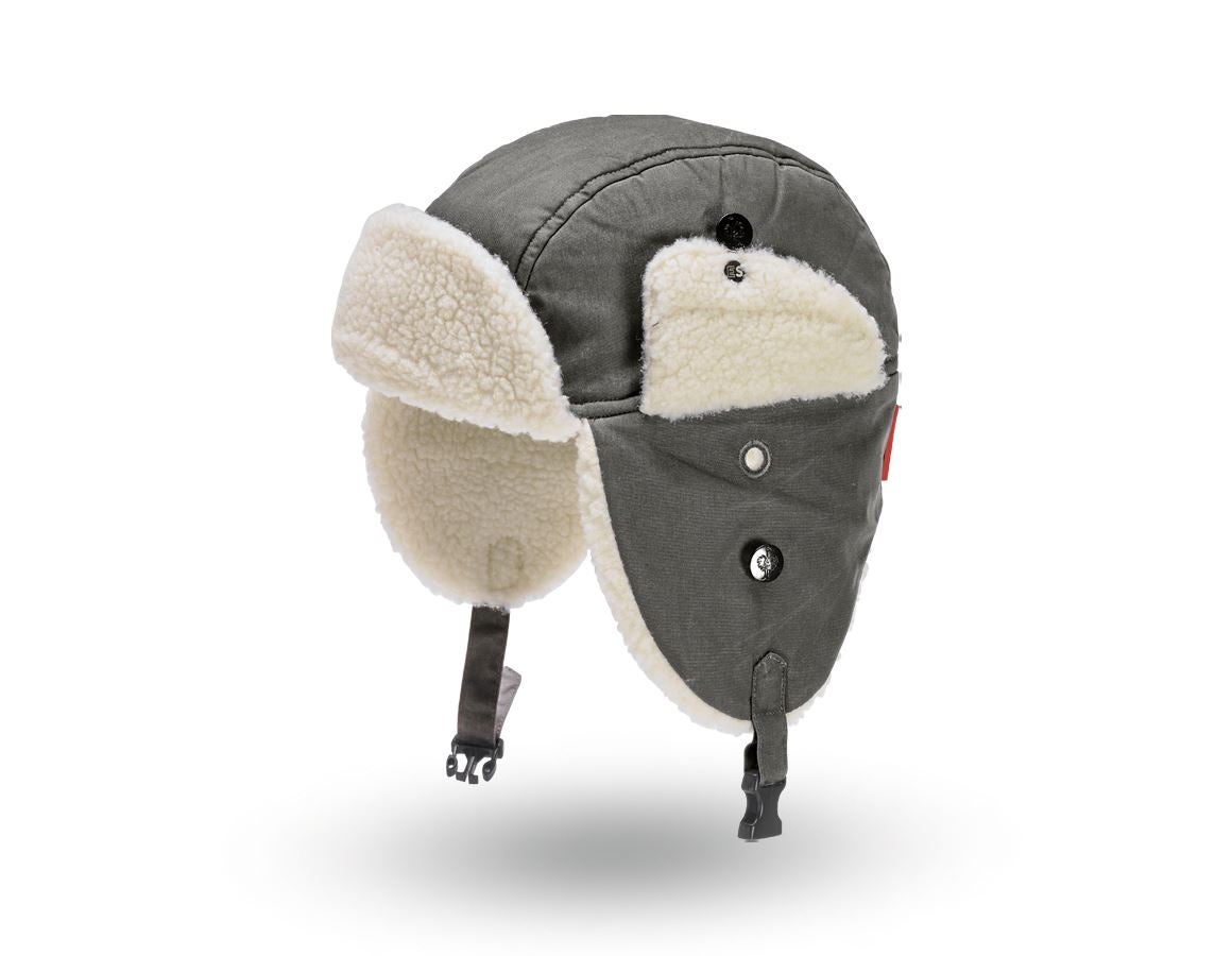 Accessories: e.s. Winter hat cotton touch + titanium