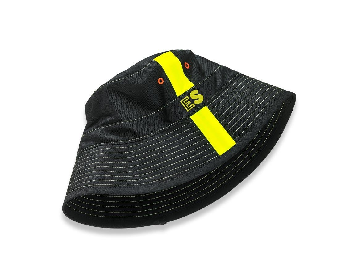 Accessories: Work hat e.s.motion 2020 + black/high-vis yellow/high-vis orange