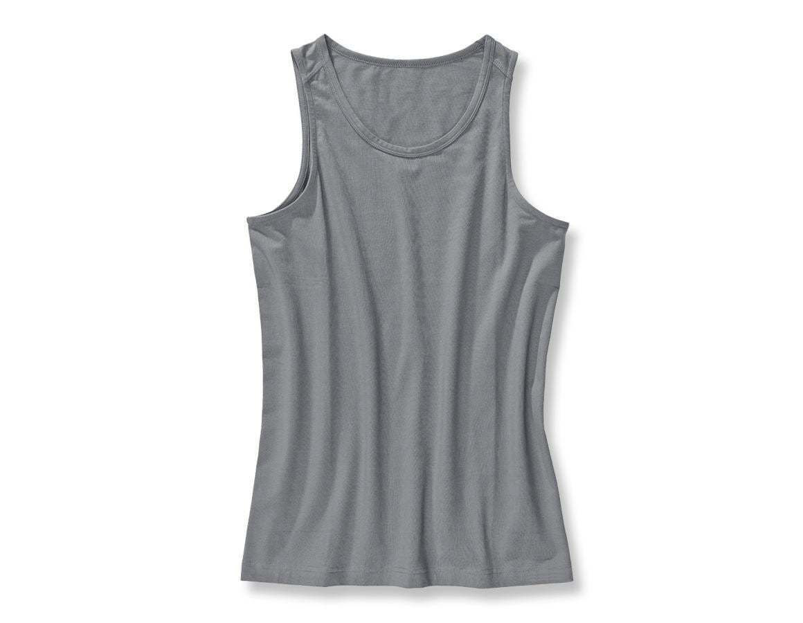Underwear | Functional Underwear: e.s. Cotton stretch tank shirt + cement