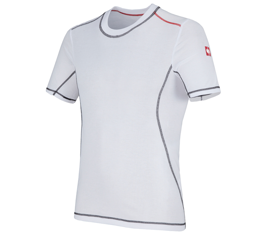 Sous-vêtements | Vêtements thermiques: e.s. T-shirt-fonctionnel basis-light + blanc