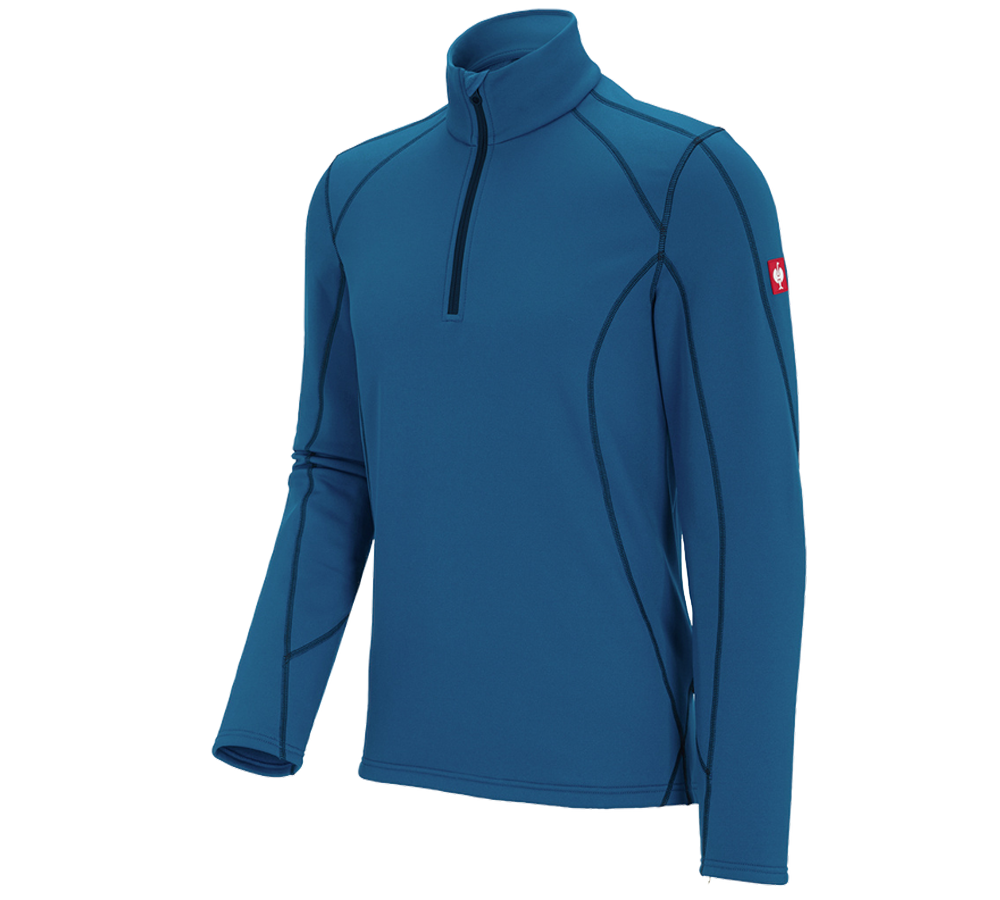 Shirts, Pullover & more: Functional-Troyer thermo stretch e.s.motion 2020 + atoll/navy