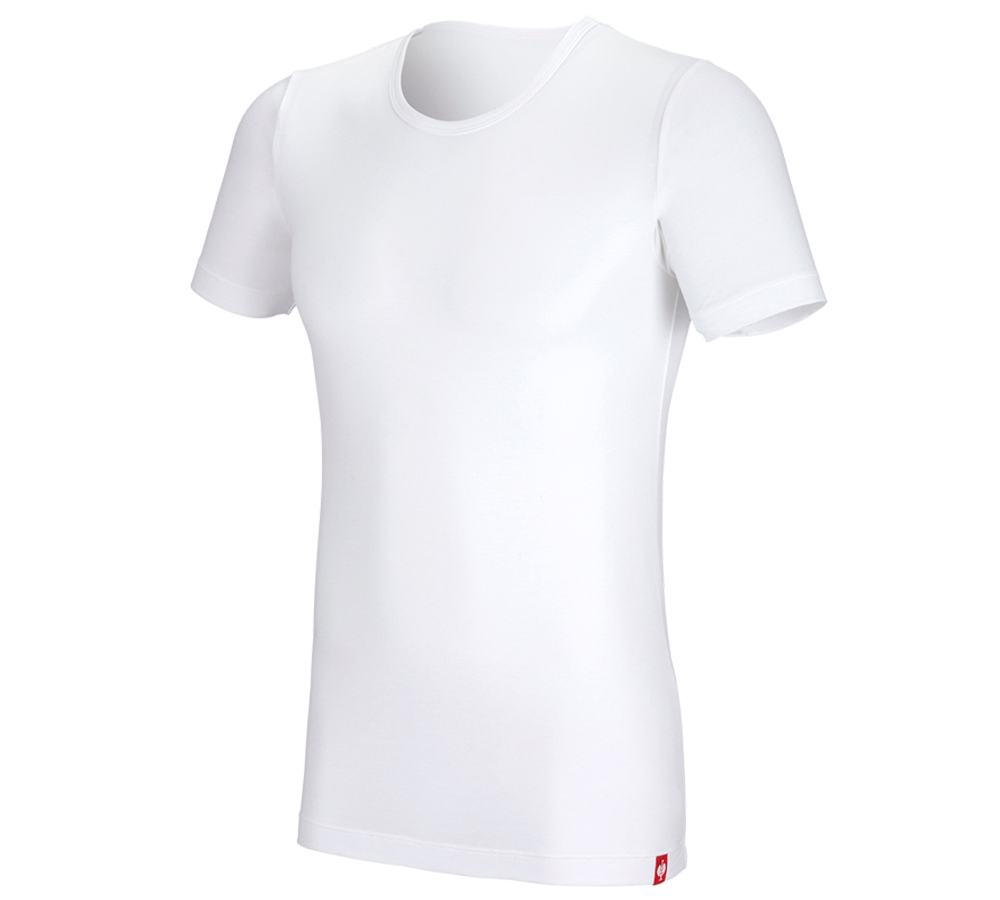 Unterwäsche | Thermokleidung: e.s. Modal T-Shirt + weiß