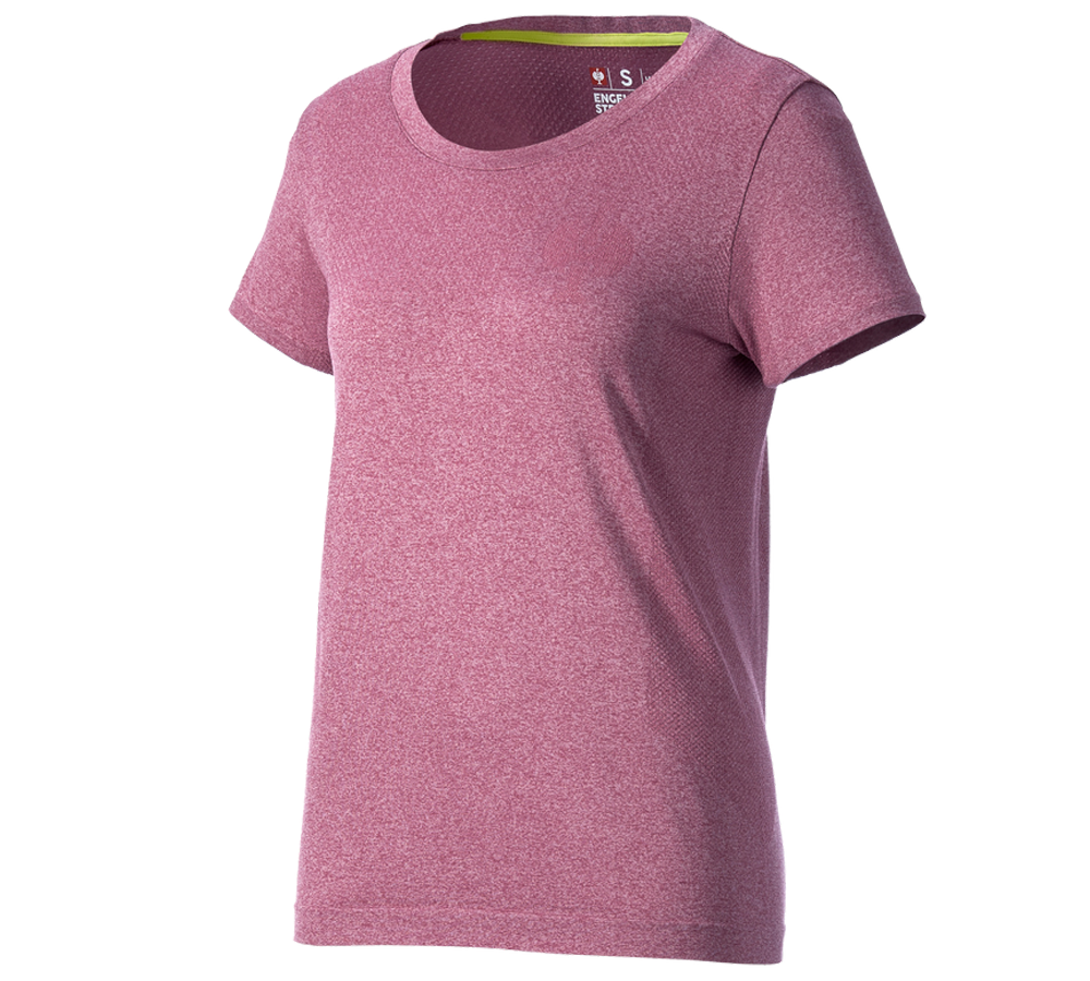Shirts, Pullover & more: T-Shirt seamless e.s.trail, ladies' + tarapink melange