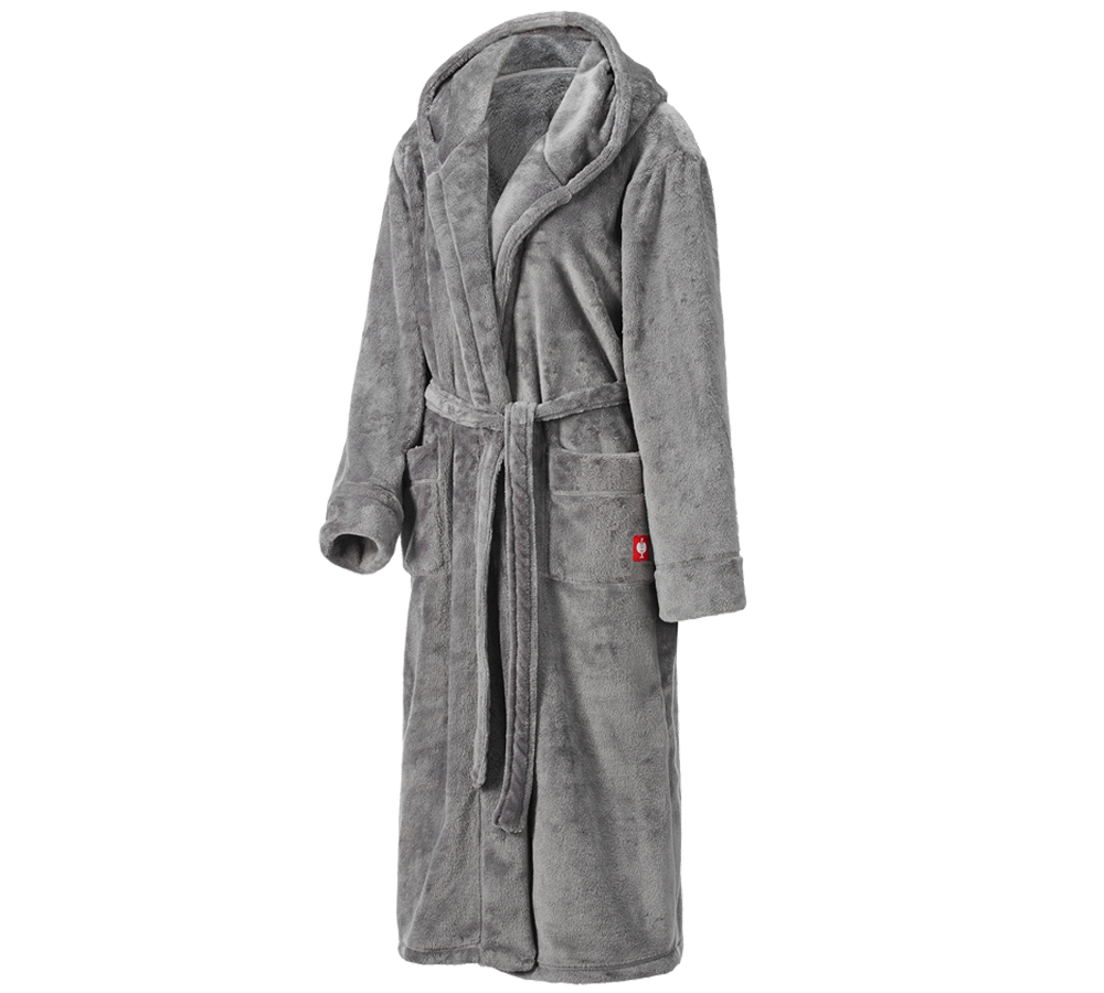 New Products: e.s. Bathrobe, ladies' + basaltgrey