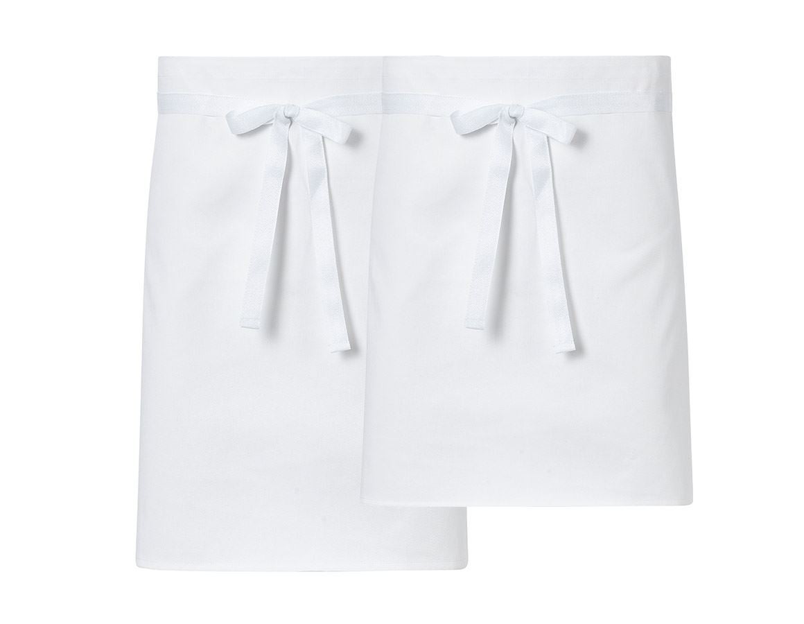Aprons: Three-Pack Short Aprons + white