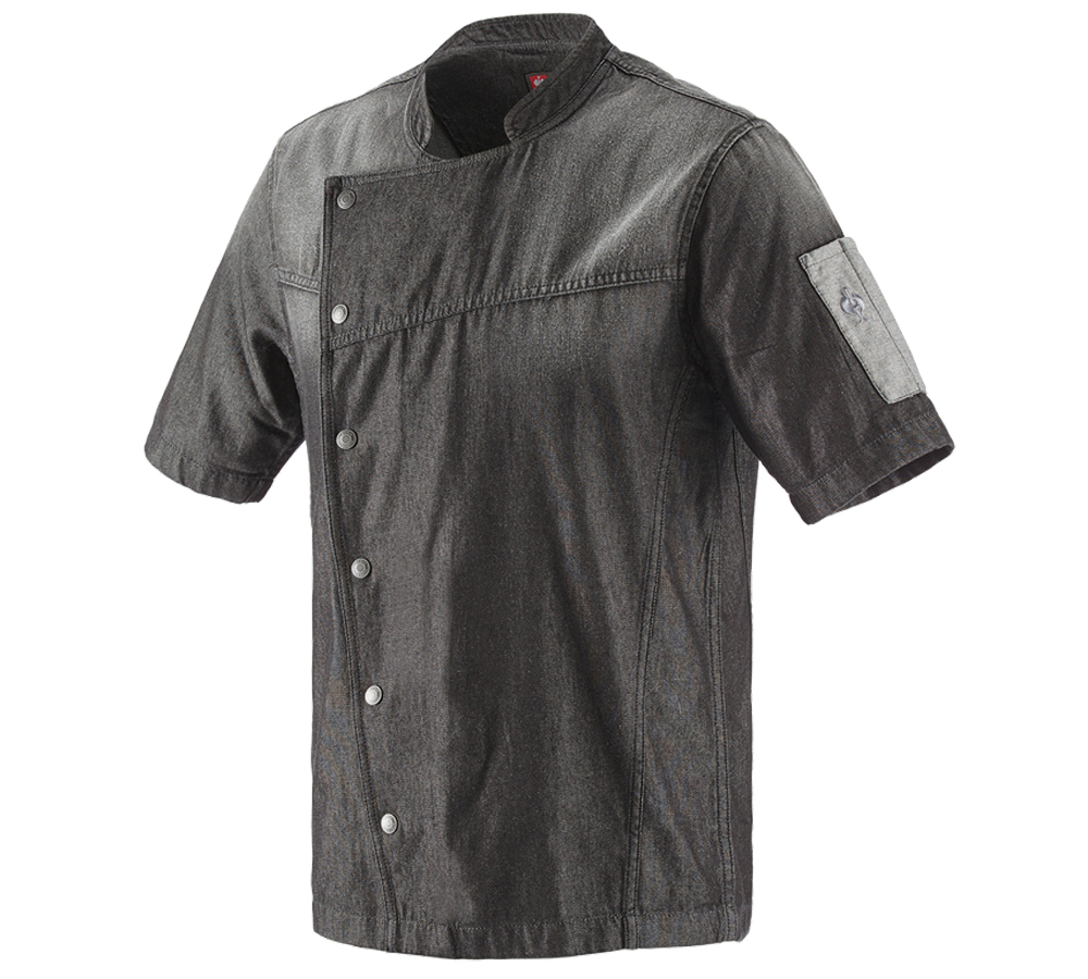 Shirts, Pullover & more: e.s. Chefs Jacket denim + graphitewashed