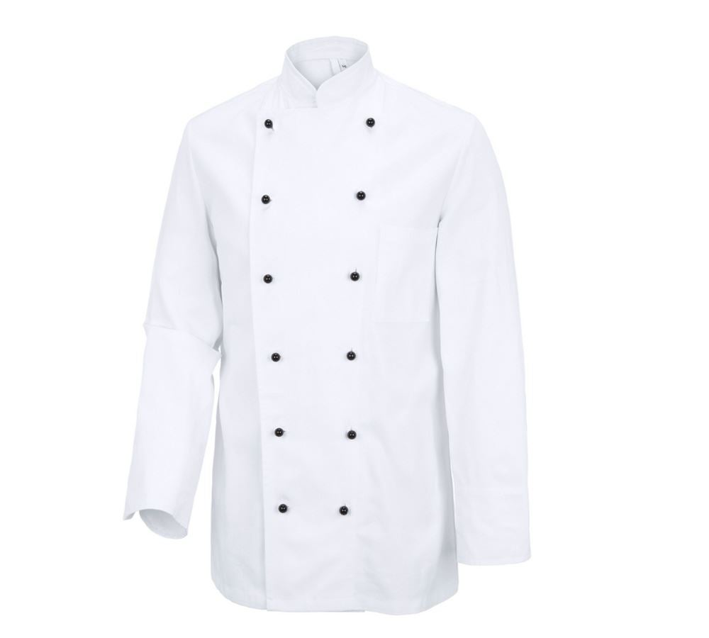 Hauts: Veste de cuisinier Cordoba + blanc